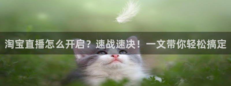 24直播足球免费观看入口：淘宝直播怎么开启？速战速决！一文带你轻松搞定